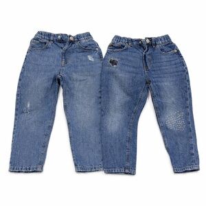 Zara Kids Classic Blue Jeans Set